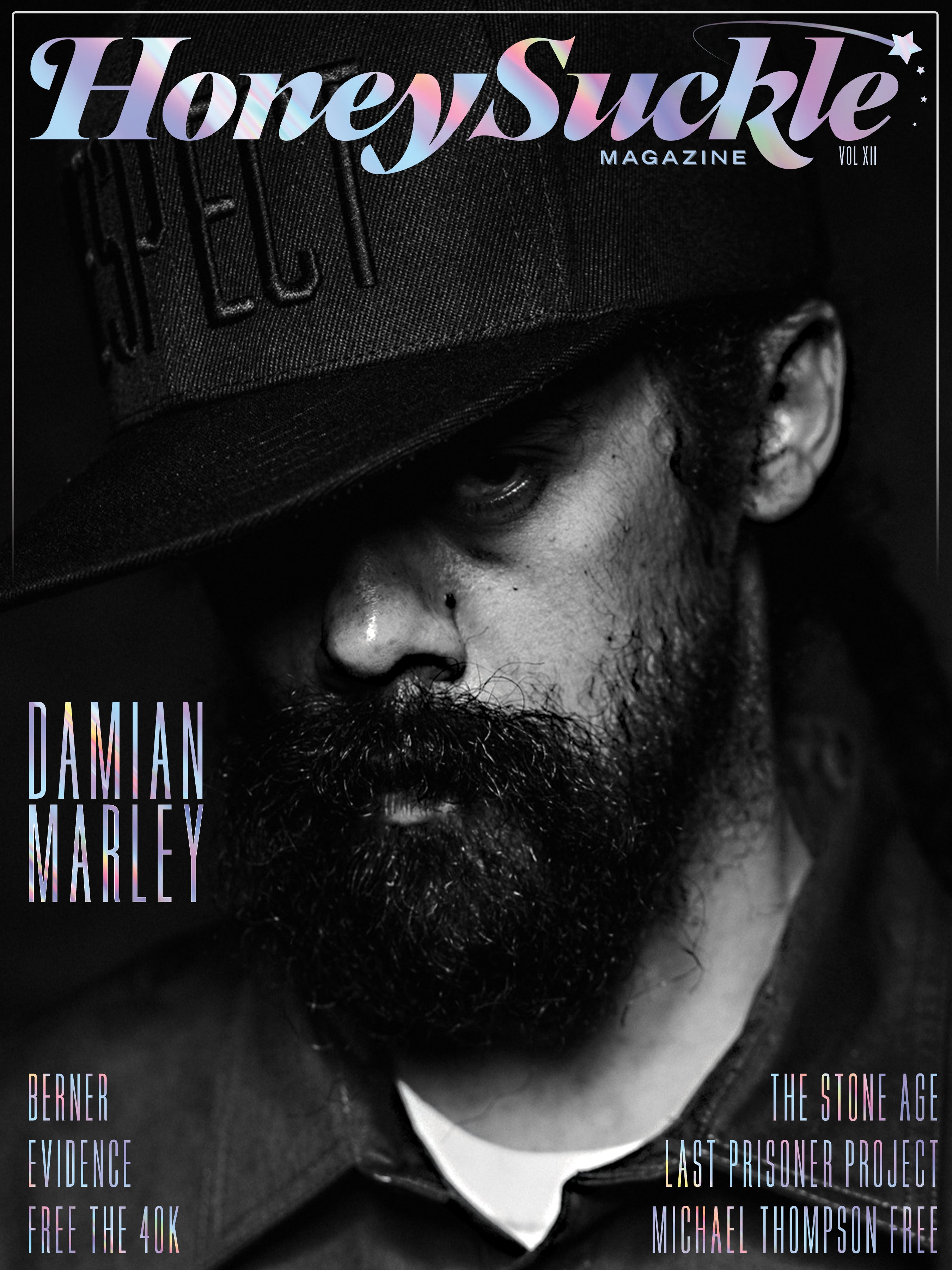 The Freedom Issue cover using the Honey Suckle masthead