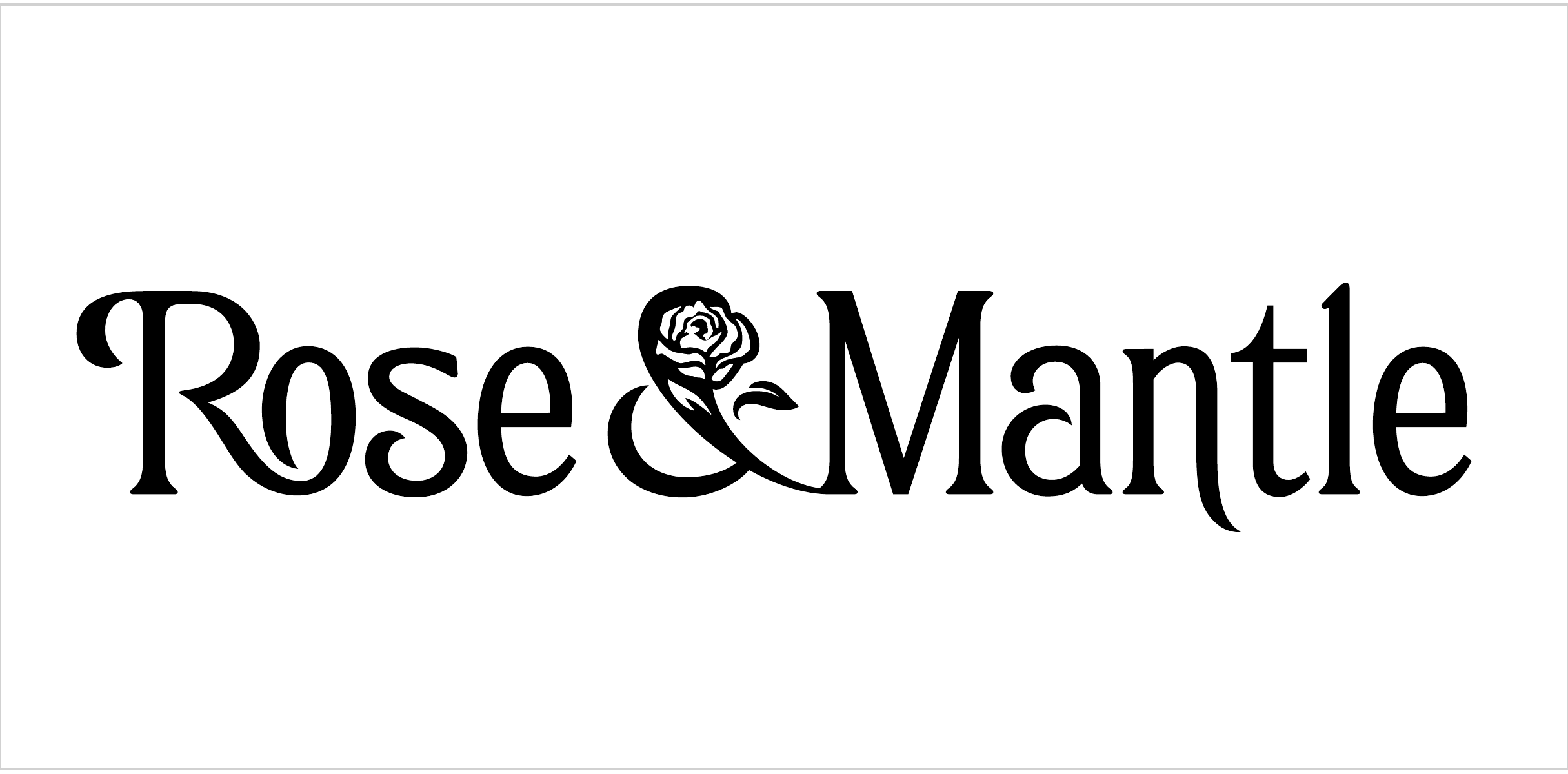 Rose & Mantle horizontal logo